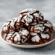 Chocolate Crinkle Cookies: Cuore Vellutato