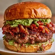 Burger Di Avocado E Bacon In 25 Minuti