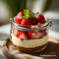 Cheesecake Senza Glutine in Barattolo per 4 Porzioni