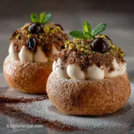 Cupole di Mousse al Pan di Zenzero e Latte: il dessert natalizio gourmet