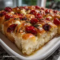 Focaccia Ripiena Pizzicata: Impasto Soffice e Croccante