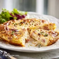 Frittata Ripiena Cotto e Taleggio per 4 Porzioni