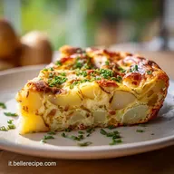 Frittata di Patate e Cipolle Ricetta: Dorata e Vellutata (4 Porzioni)
