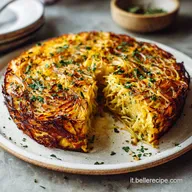 Frittata di Spaghetti per 4 Persone: Croccante