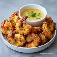 Gamberi Fritti al Cocco con Salsa al Miele (4 porzioni)