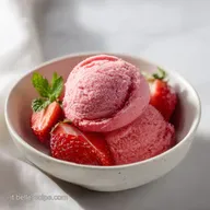 Gelato Alla Fragola Cremoso per 8 Porzioni