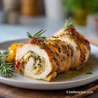 Girelle di Pollo Ripiene Veloci