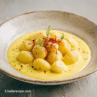 Gnocchi Cacio Pepe Zafferano Cremosi