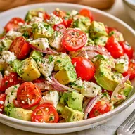 Insalata Feta Avocado in 15 Minuti