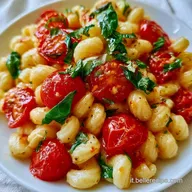 Insalata Pasta Fredda Basilico con Pomodorini
