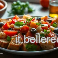 Panzanella con Alici: la Toscana in un Boccone!