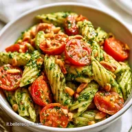 Pasta Al Pesto E Pomodoro Cremosa