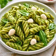 Pasta Fredda Pesto Mozzarella per 4