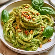 Pasta Fredda con Pesto Senza Aglio per 4