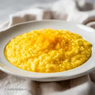 Risotto allo Zafferano Cremoso per 4