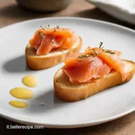 Antipasto con Salmone Crostini da Chef in 25 Minuti