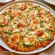 Schiacciata Zucchine Caciocavallo: Fondo Croccante