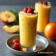 Smoothie Mela e Miele Ricetta Facile e Golosa