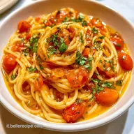 Spaghetti Acqua Pomodoro con Pomodori San Marzano
