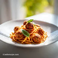 Spaghetti con Polpettine per 4 Persone: Ricetta Italiana