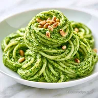 Spaghetti Pesto Zucchine Cremosi