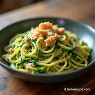 Sp&auml;tzle agli Spinaci Cacio Pepe e Guanciale Ricetta Rivisitata