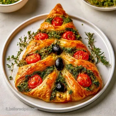 Albero di Natale Salato in 40 Minuti Scheda ricetta