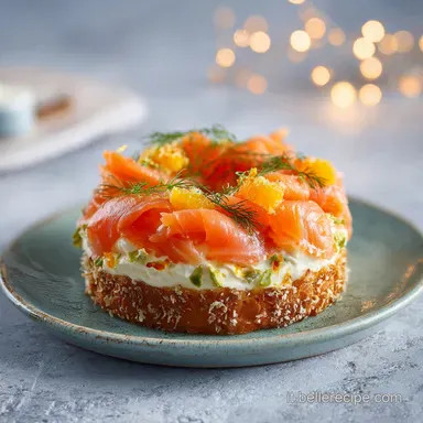 Antipasto per Natale con Salmone Affumicato in 25 Minuti Scheda ricetta