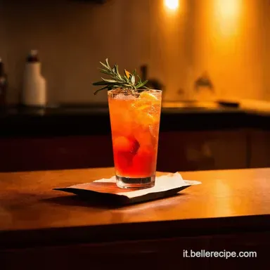 Aperitivo Analcolico Top Spritz Arancia Rossa e Rosmarino Scheda ricetta