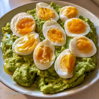 Avocado e Uova Sode per 2 Persone Scheda ricetta