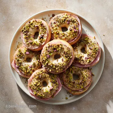 Bagel Farciti con Mortadella e Pistacchio in 12 Minuti Scheda ricetta