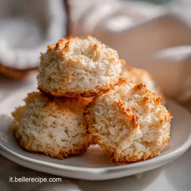Biscotti al cocco, Biscotti al Cocco Morbidi in 25 Minuti Scheda ricetta