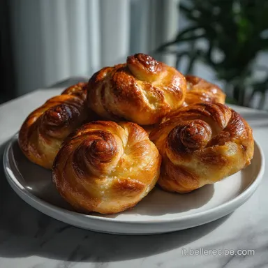 Brioches Vortice: L'Impasto Soffice Perfetto Scheda ricetta