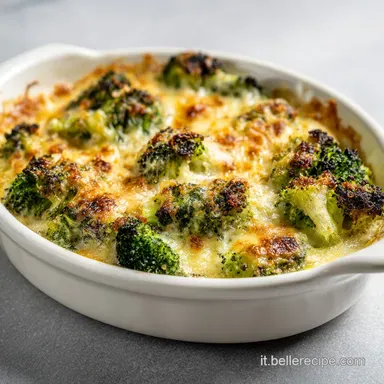 Ricetta con i broccoli idea al forno per 4 porzioni Scheda ricetta