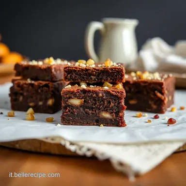 Brownies al Caramello Salato La Ricetta Irresistibile della Nonna Scheda ricetta