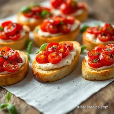 10 Antipasti Veloci: Bruschetta che Spacca! La Mia Ricetta Scheda ricetta