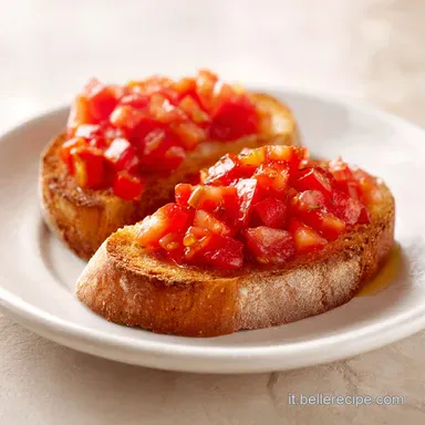 Bruschette al Pomodoro in 20 Minuti Scheda ricetta