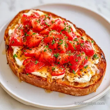 Bruschette Fragole Caprino in 15 Minuti Scheda ricetta