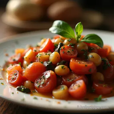 Ricetta Caponata Siciliana Originale LEquilibrio Perfetto Agrodolce Scheda ricetta