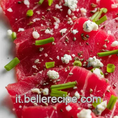 Carpaccio di Manzo: Un Antipasto da Favola! Scheda ricetta