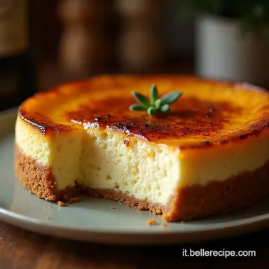 Ricetta Cheesecake Basca Il Dolce Cremoso e Bruciato Spagnolo Scheda ricetta
