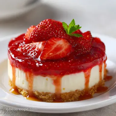 Ricetta Cheesecake Fredda alle Fragole per 14 Porzioni Scheda ricetta