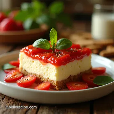 Cheesecake Salata Senza Cottura La Ricetta Estiva che Adorerai Scheda ricetta