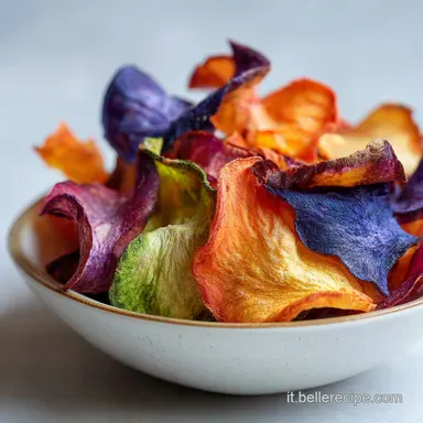Chips di Verdure al Forno Facili per 4 Persone Scheda ricetta