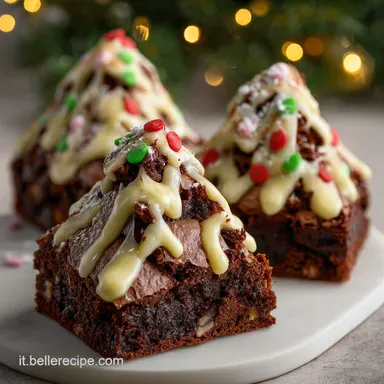 Christmas Tree Brownies: ricetta facile e decorazioni veloci Scheda ricetta