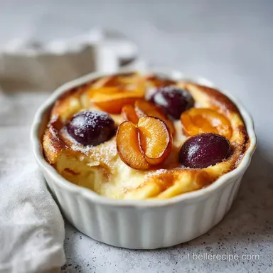 Clafoutis Albicocche e Ciliegie per 10 Persone