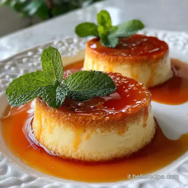 Creme Caramel Ricetta Perfetta per 8 Persone Scheda ricetta