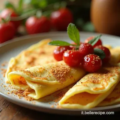 Crepes senza glutine e lattosio Ricetta Facile e Deliziosa Scheda ricetta