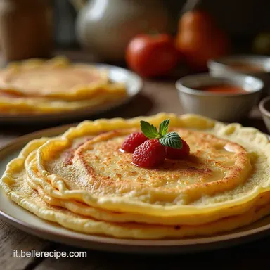 Cr&ecirc;pes Senza Glutine e Senza Lattosio Elastiche e Golose Come Vuoi Tu Scheda ricetta