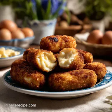 Crocchette di Latte al Forno: Ricetta Facile e Golosa Scheda ricetta